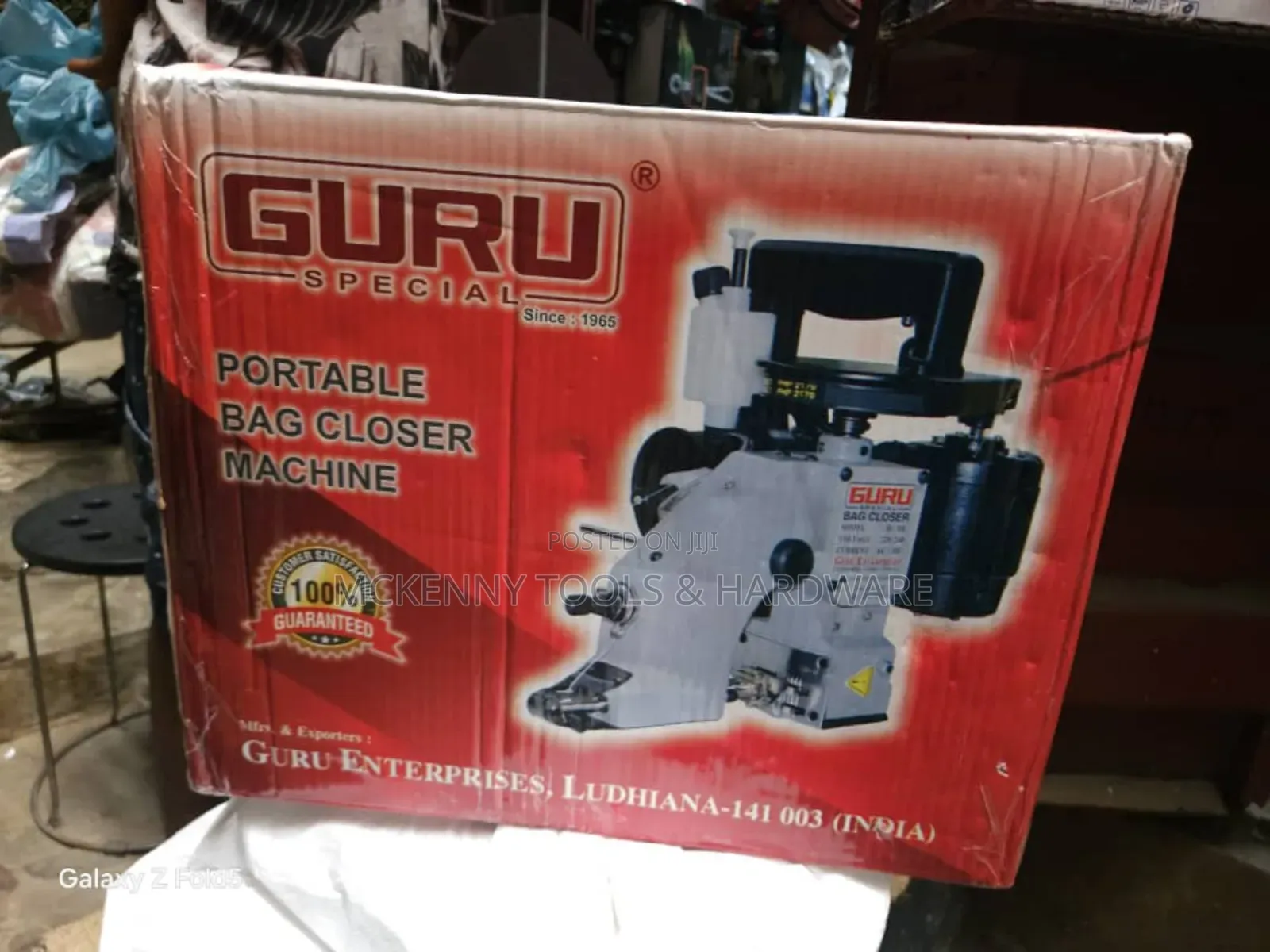 Guru Special Portable Bag Closer Machine