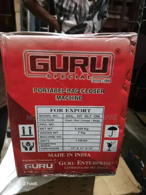 Guru Special Portable Bag Closer Machine
