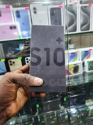 New Samsung Galaxy S10 Plus 128 GB Black