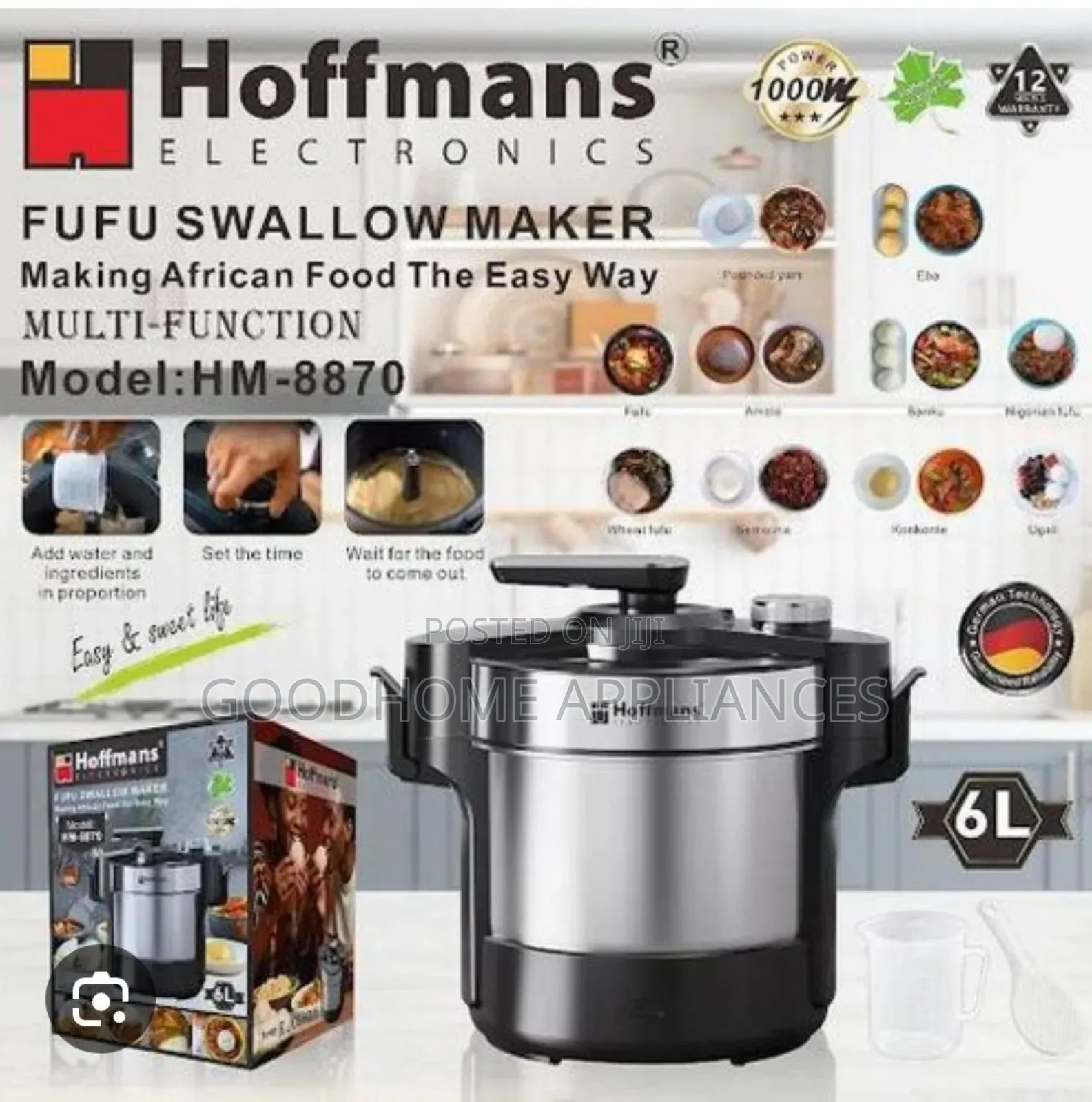 Hoffman's 6l Swallow Maker Machine