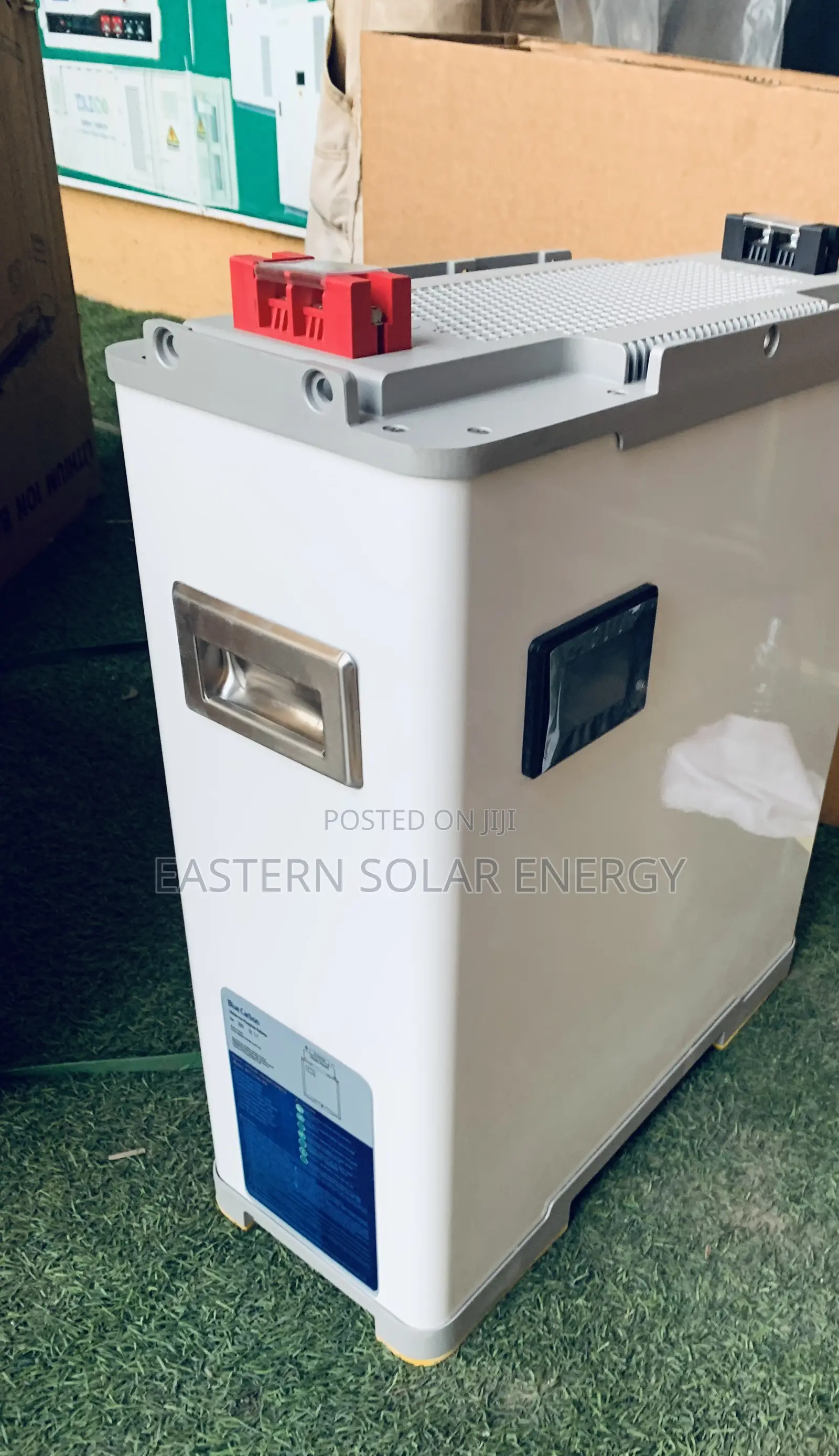 Blue-Carbon Lithium Battery