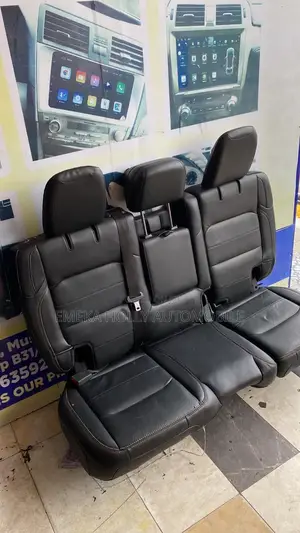 Jeep Wrangler Jl Black Leather Front Back Seats (18-24)