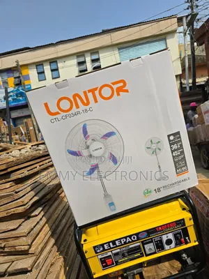 Lontor Rechargeable Standing 18inche Fan