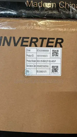 Deye Hybrid 12kva Single Face Inverter