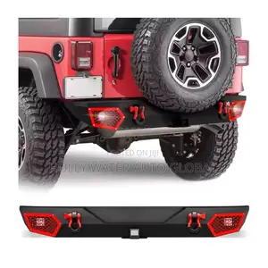 Jeep Wrangler Metal Back Bumper Replacement Kit.