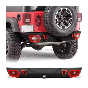 Jeep Wrangler Metal Back Bumper Replacement Kit.