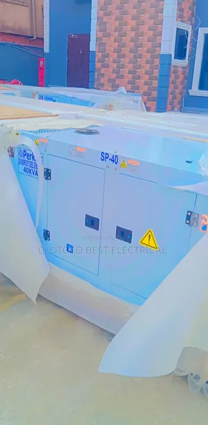 4 Face England Perkins Generator Soundproof Brand New 40kva