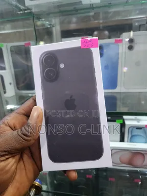 New Apple iPhone 16 256 GB Black