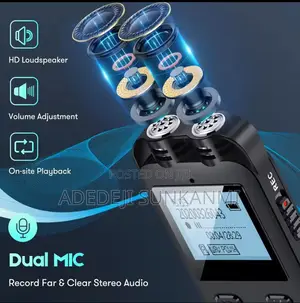 Digital Voice Recorder With Voice Activation- 16gig Memory Card
