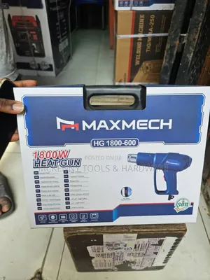 Maxmech Heat Gun With Accessories.