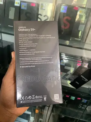 New Samsung Galaxy S9 Plus 64 GB Black