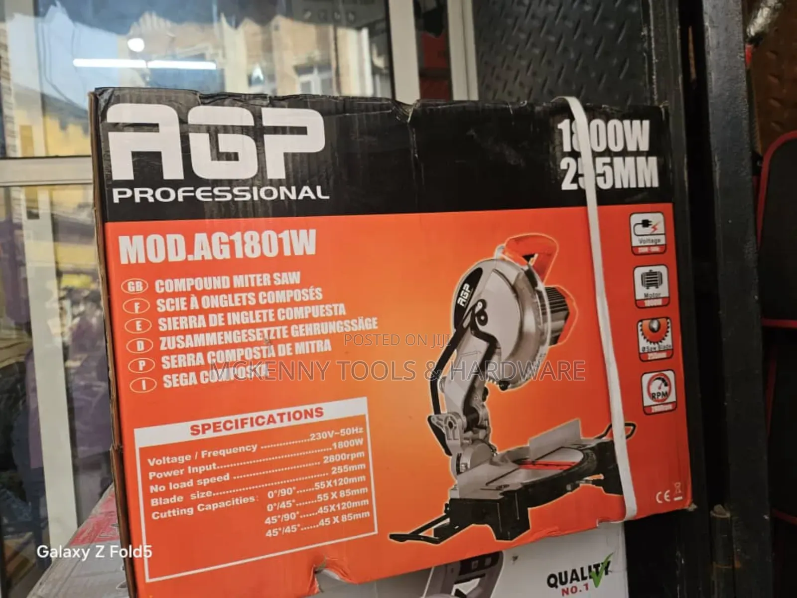Agp Professional Ag1801w Compound Miter Saw