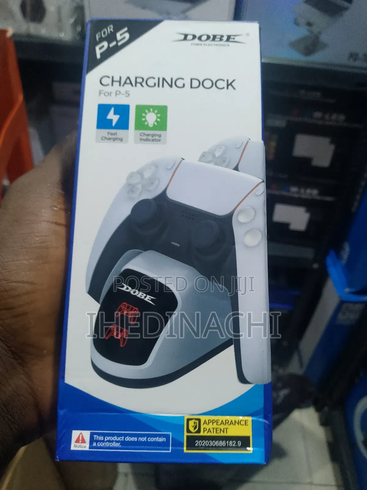 Dobe Ps5 Controller Dualsense Charging Dock Dual Usb Fast 5v