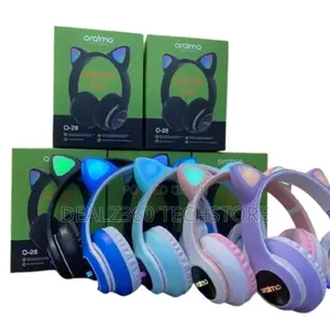 Oraimo O-28 Cat Bluetooth Headphones – Safe Sound, Long Battery