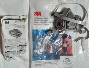 3m Half Face Respirator + A Pair Of Catridge