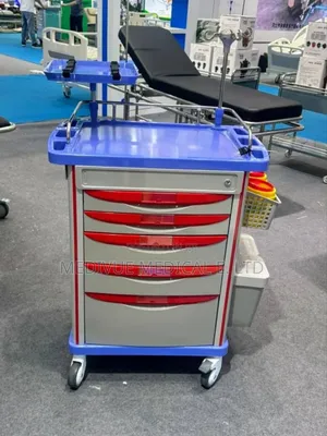 Medical Crash Cart With Trolley