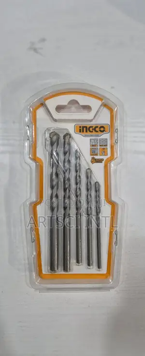 5pcs Mansontry Drill Bit Set for Concrete Wall