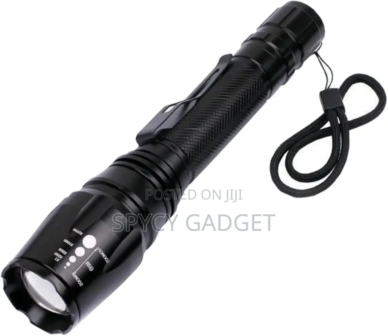 E3 Powerful Rechargeable Led Security Flashlight