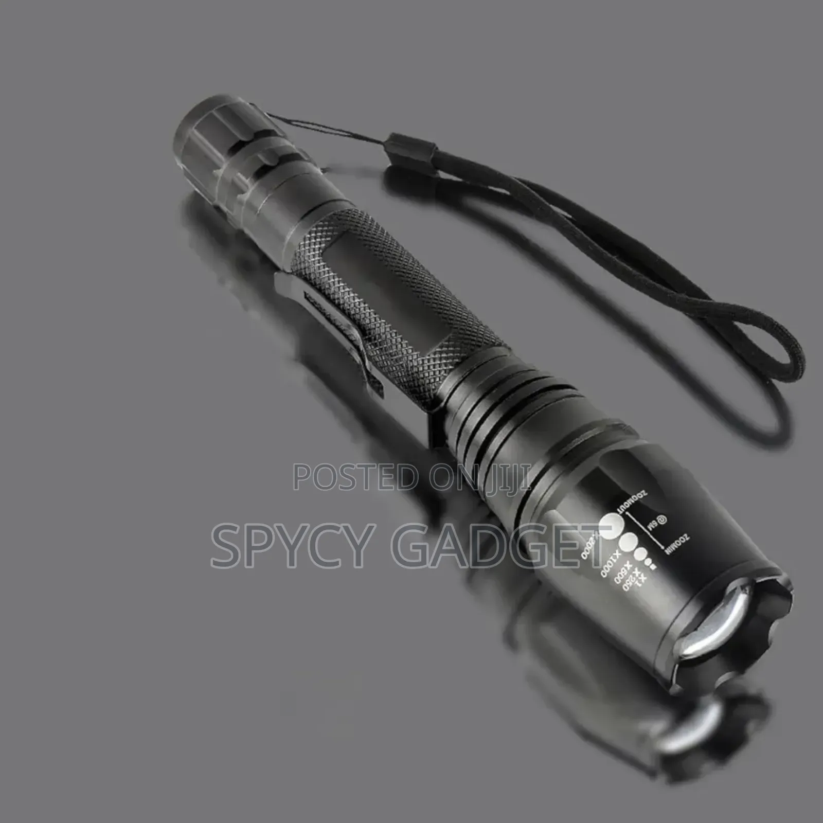 E3 Powerful Rechargeable Led Security Flashlight