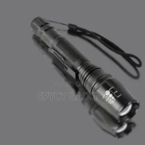E3 Powerful Rechargeable Led Security Flashlight