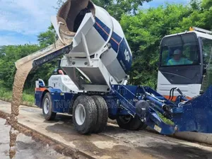 Heavy Duty Mobile Concrete Mixer Machine