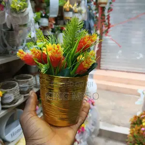 Beautiful Plastic Table Cup Flowers Available as Seen