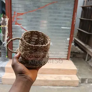 Tea Cup Basket Available With Flower and Without Flower