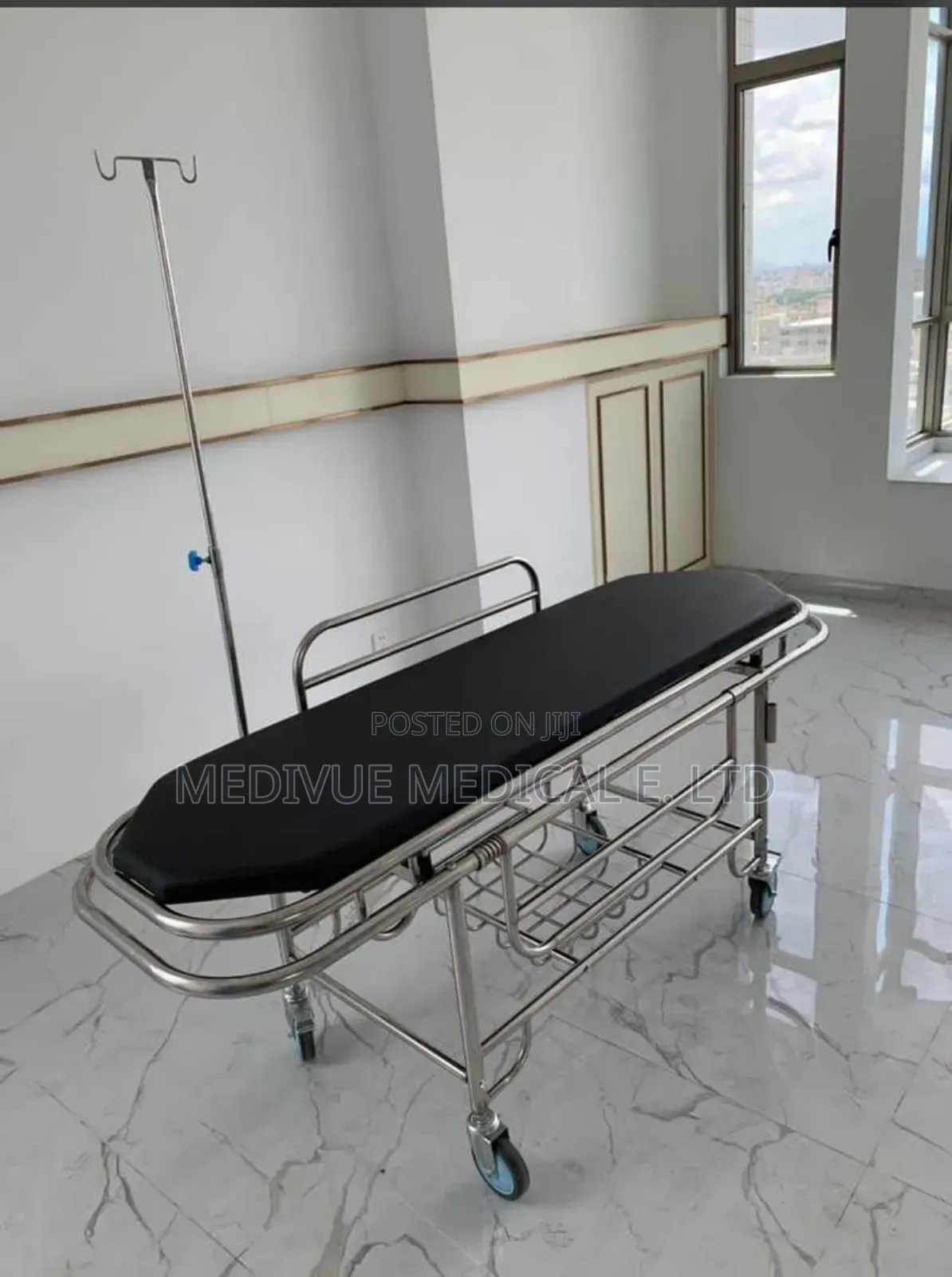 Patient Trolley Stainless