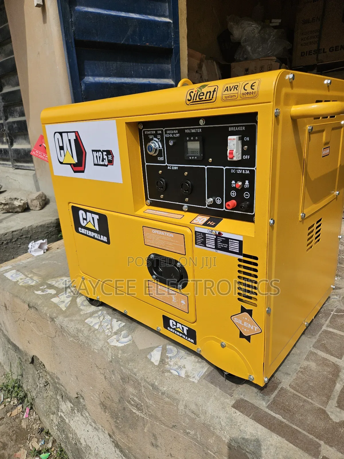 12kva Cat Diesel Soundproof Generator 100%Copper Wire