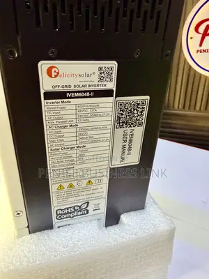 Felicity 6kva 48volts Hybrid Inverter Ivem