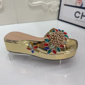 Golden Ladies Wedge