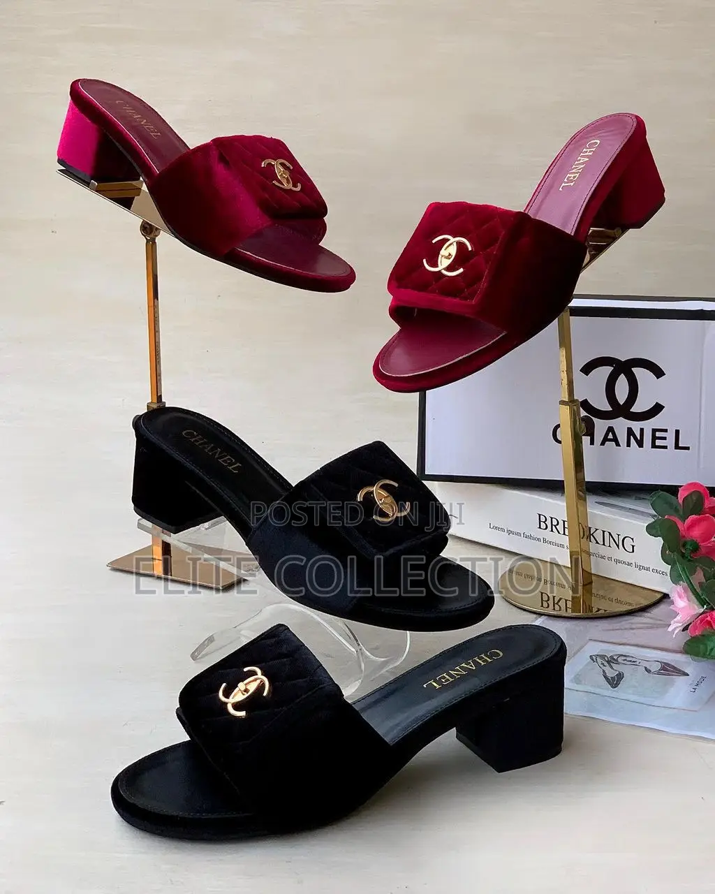 Luxury Channel Block Heel Sizes 37:42 in Lagos Island (Eko) - Shoes ...