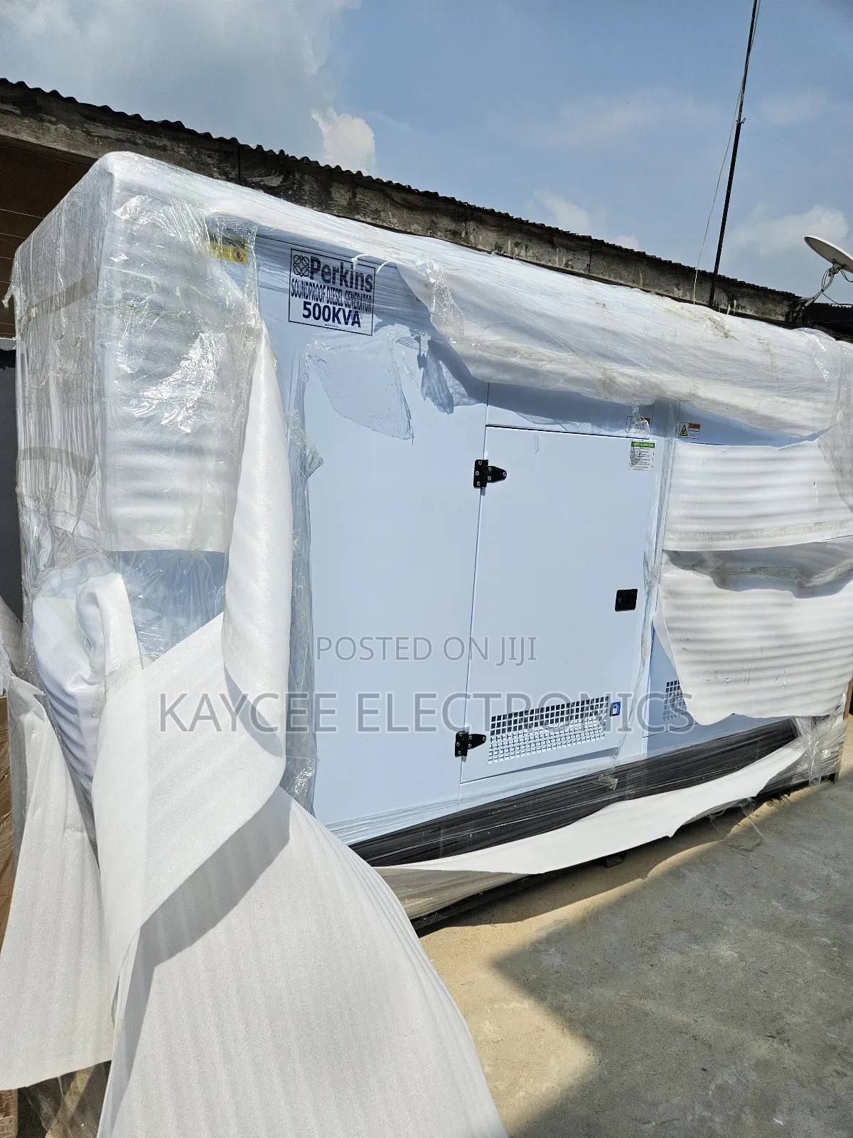 500kva Perkins Diesel Soundproof Generator