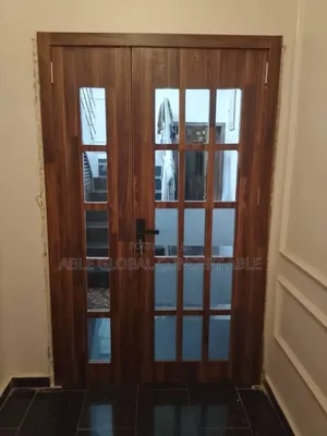 Full Glass Wooden Doors