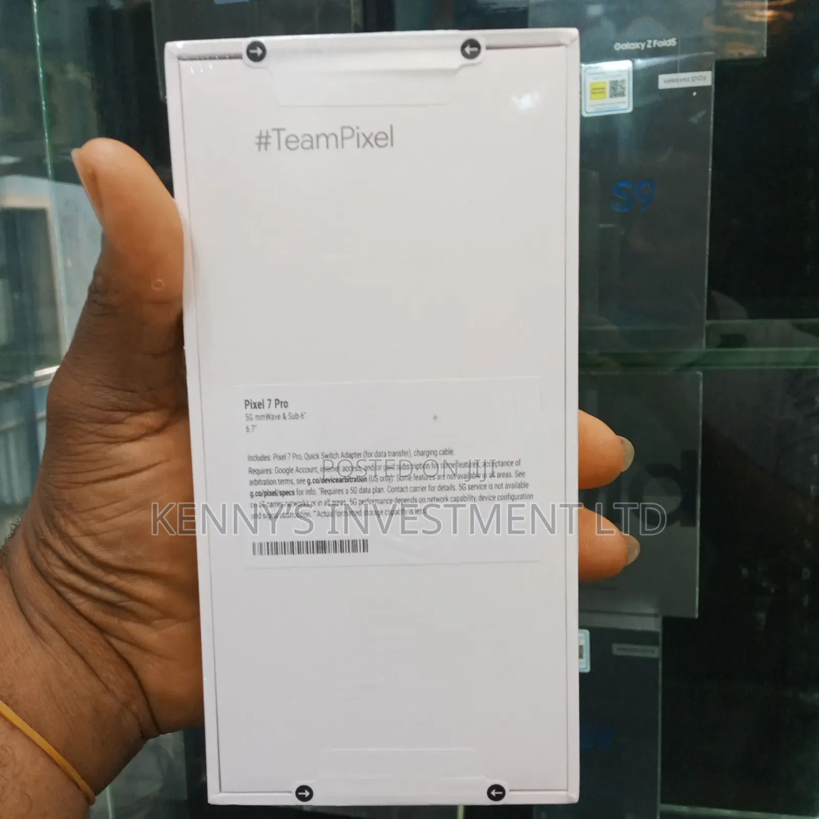 New Google Pixel 7 Pro 128 GB Black