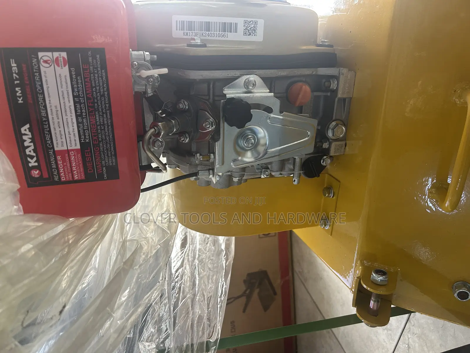 Kama Diesle Engine Plate Compactor C120