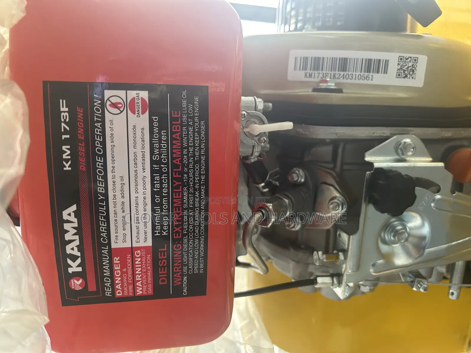 Kama Diesle Engine Plate Compactor C120