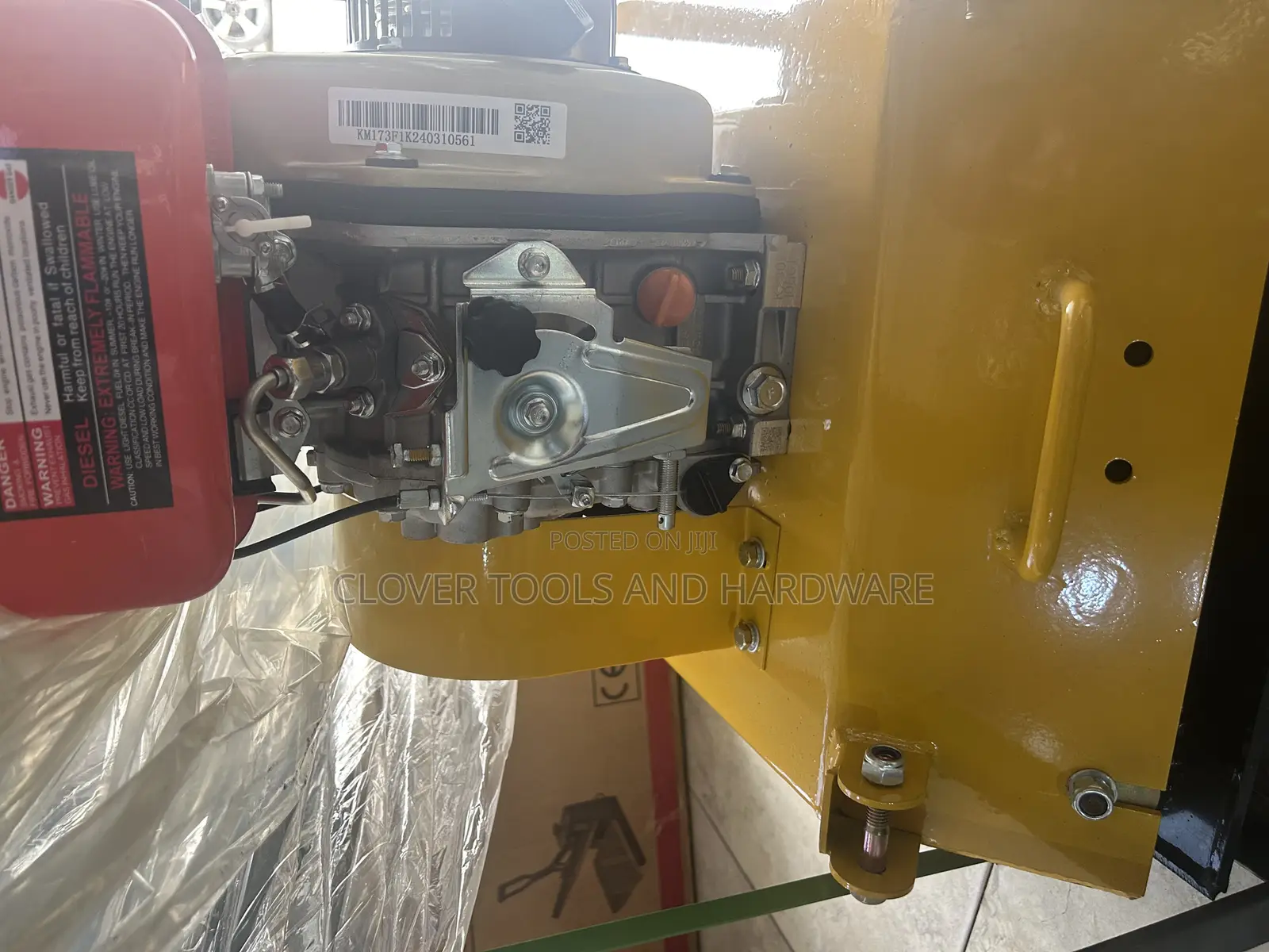 Kama Diesle Engine Plate Compactor C120