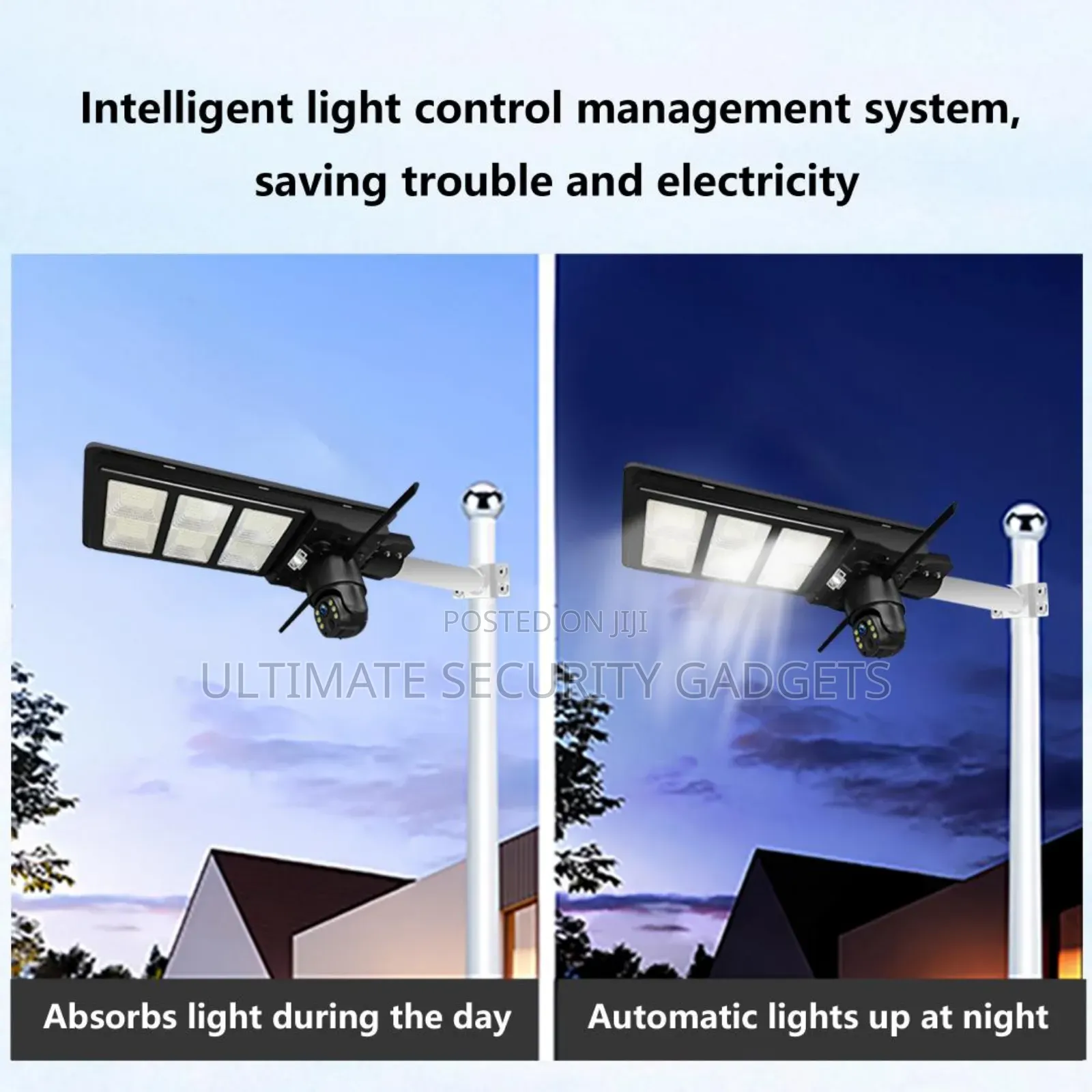 4g Sim Camera Solar Street Light With Free MTN Sim
