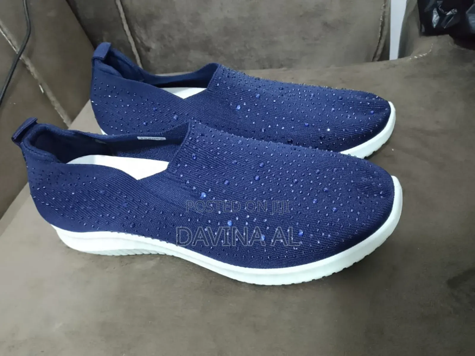 Jeans Studded Sneakers