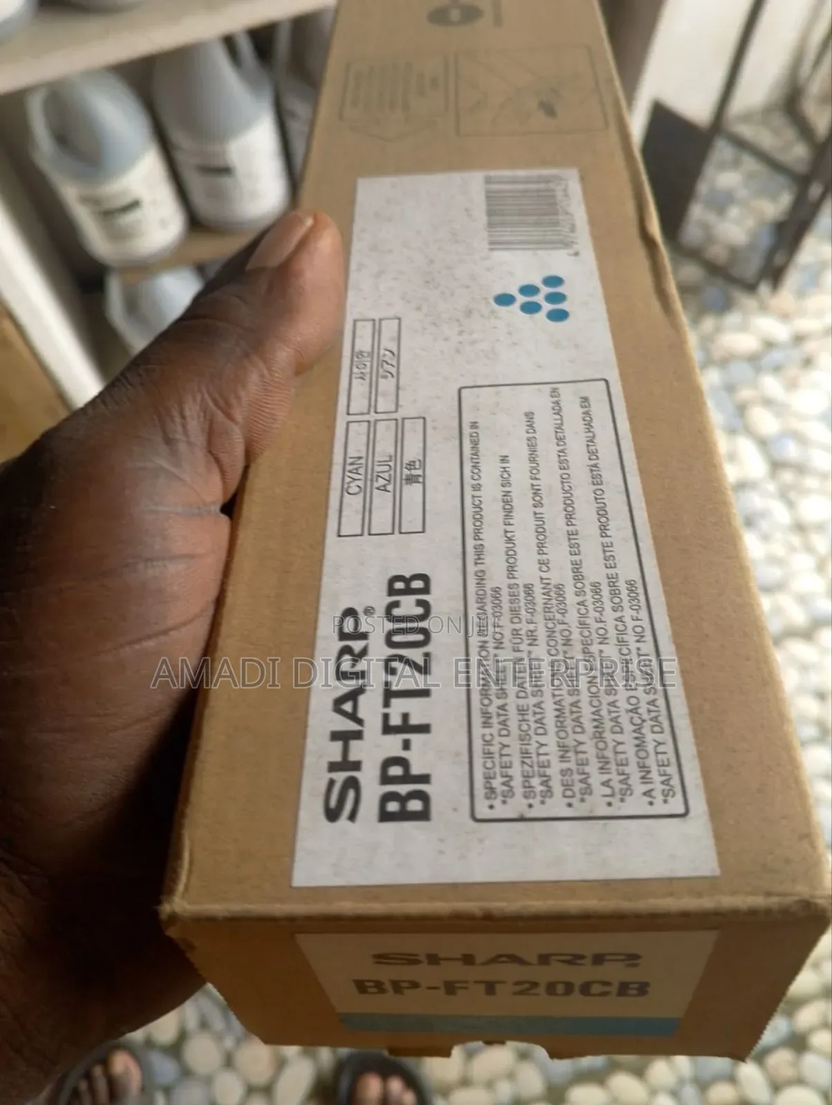 Sharp Bp-Ft20cb Toner Cartridge