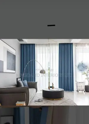 Turkish Curtains Blue 2