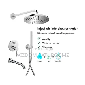 Concealed Round Shower Set