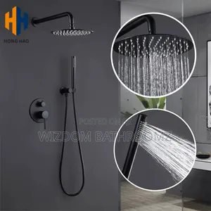 Concealed Round Shower Set
