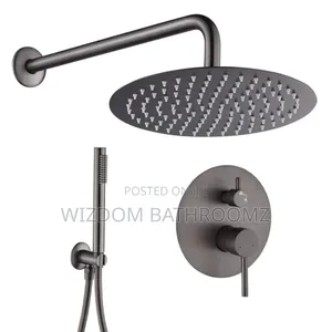 Concealed Round Shower Set