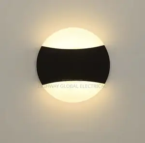 Circle 6watts Waterproof Outdoor Wall Lamp
