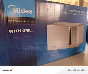 Midea Microwave Oven – Eg9p032mx-S (30 L | 900 W + Grill)