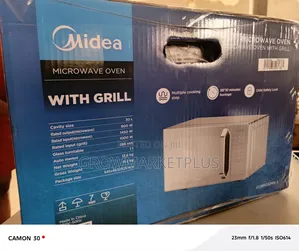 Midea Microwave Oven – Eg9p032mx-S (30 L | 900 W + Grill)