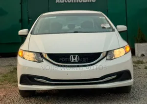 Honda Civic EX-L 4dr Sedan w/Nav (1.8L 4cyl CVT) 2014 White