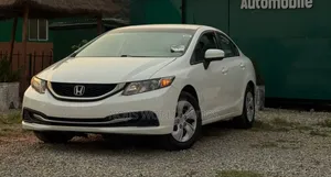 Honda Civic EX-L 4dr Sedan w/Nav (1.8L 4cyl CVT) 2014 White